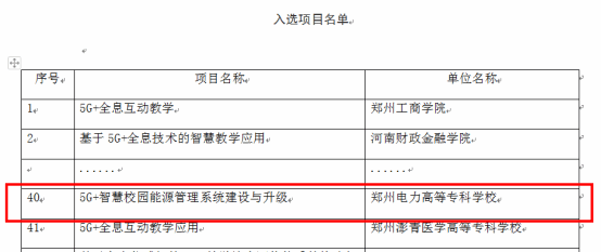 郑州电力高等专科学校获批河南省“5G+智慧教育”应用试点项目